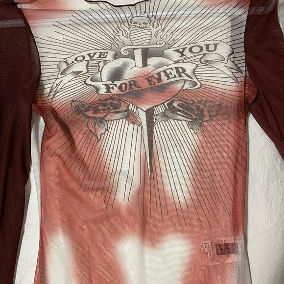 Mesh Rock and Roll long sleeve - Picture 2 of 3